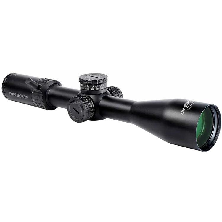 KONUS Fearless 4x-16x50mm Rifle Scope - Engraved/illum Christmas Tree Reticle 34mm
