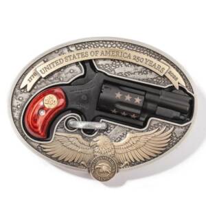 NAA America's 250th Anniversary Belt Buckle Gun .22 LR 5rd Capacity 1-1/8'' Barrel