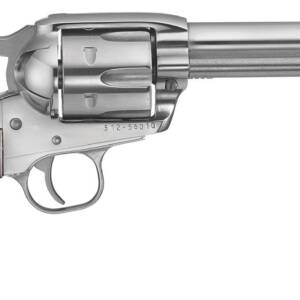 RUGER VAQUERO STAINLESS 45 COLT SA REVOLVER 4.62 BBL Gloss STS