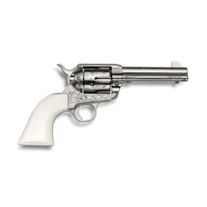 EMF Great Western II US Grant Revolver 45 Colt 6rd Capacity 4.75"  Barrel Ultra Ivory (Poly) Grips