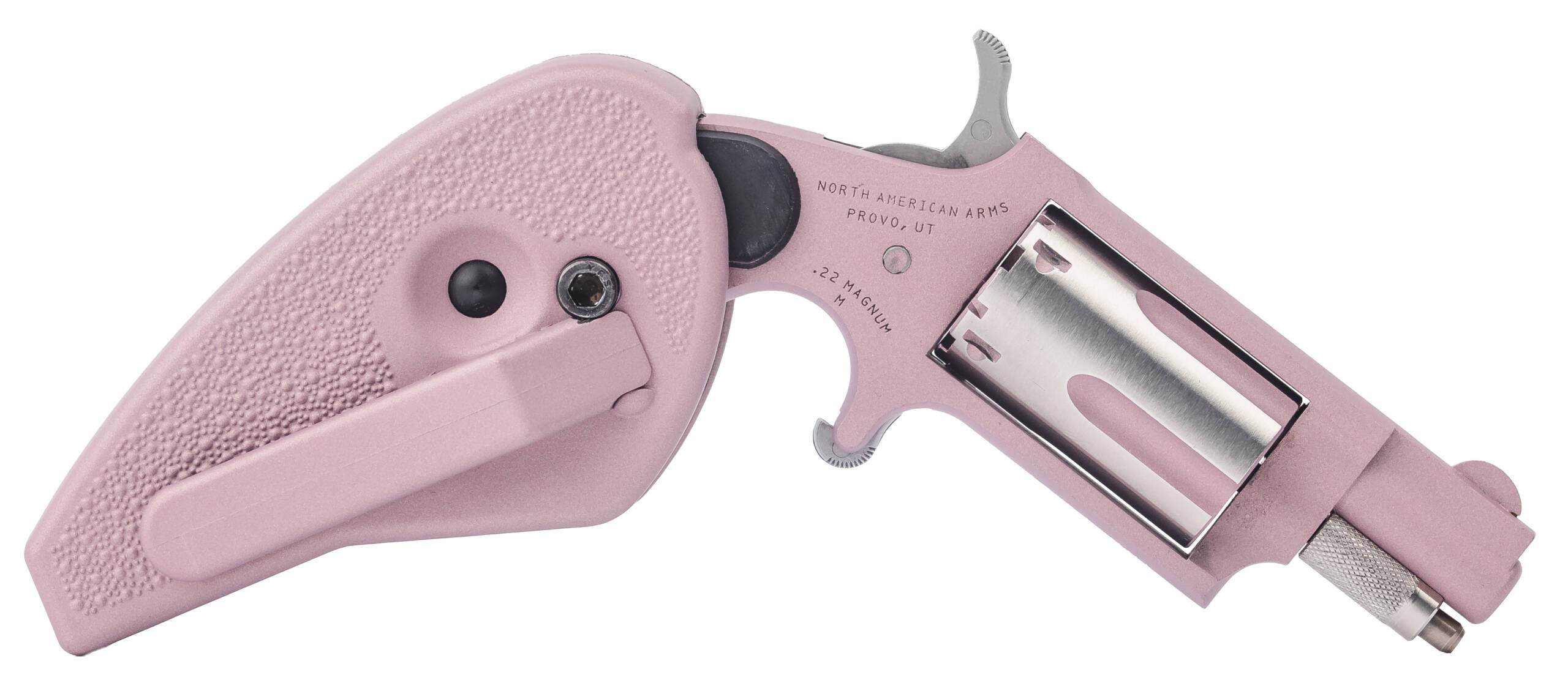 NAA FOLDING HOLSTER GRIP 22MAG 1 1/8 ROSE
