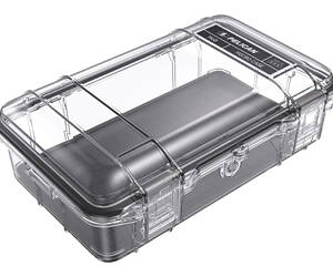 PELICAN M60 MICRO CASE BLACK/CLEAR