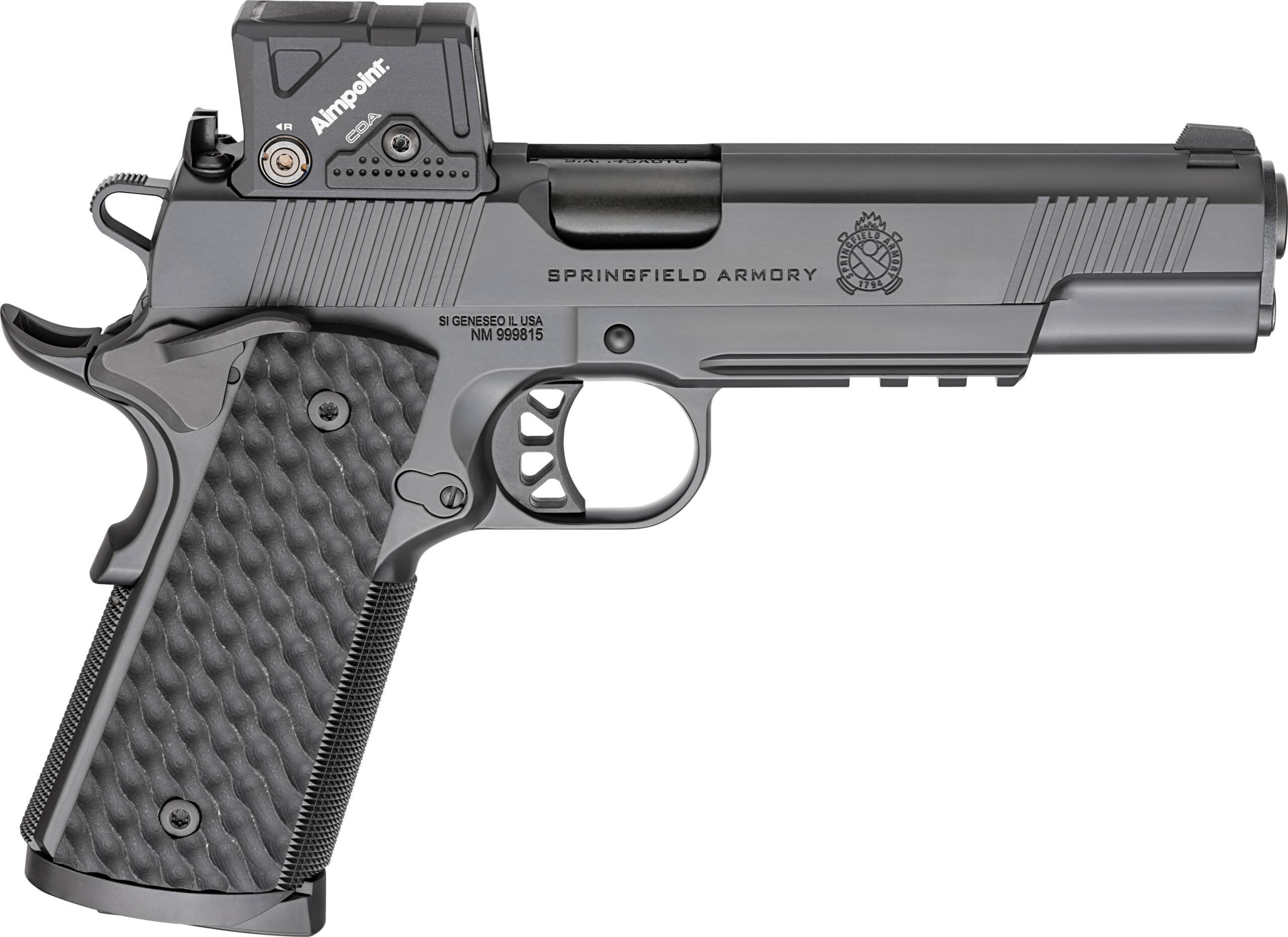 SPR 1911 TRP 45ACP 5 BLK W/COA 8RD RAIL