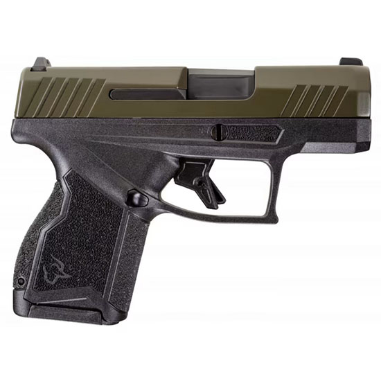 TAU GX4 9MM 3 MIL SPEC GREEN SLIDE BLK 2 11RD