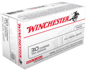 WIN USA 30 CARB 110GR FMJ 50/500
