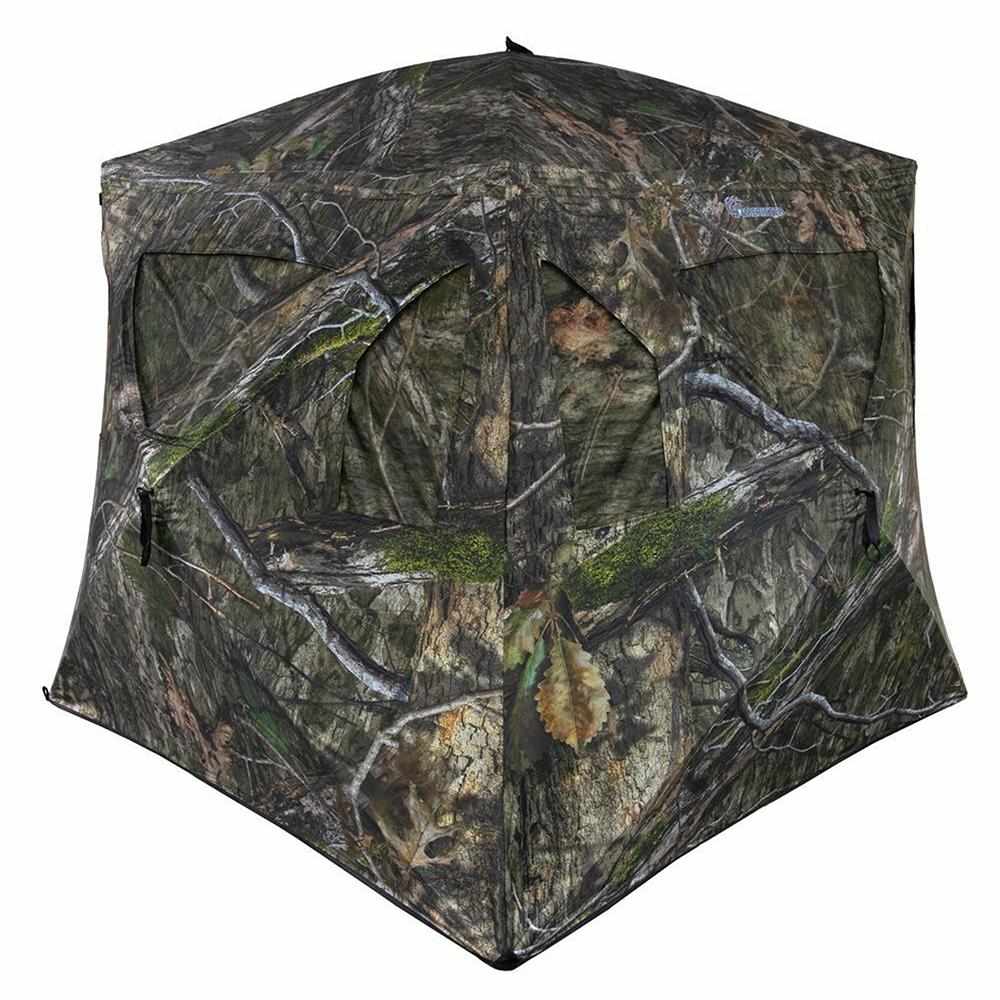 Ameristep Brickhouse Wide Bottom Ground Blind Mossy Oak Country DNA XL
