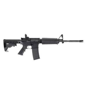 DPMS DPM4-FSB M4 AR-15 Rifle 5.56mm 30rd(1) 16" Threaded Barrel Magpul MBUS Rear Sight Black M4 Stock