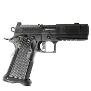 Alpha Foxtrot AF1911-Romulus MOS Adapter Handgun 9mm Luger 20rd Magazines(5) 3.5" Comp Threaded Barrel DLC Black